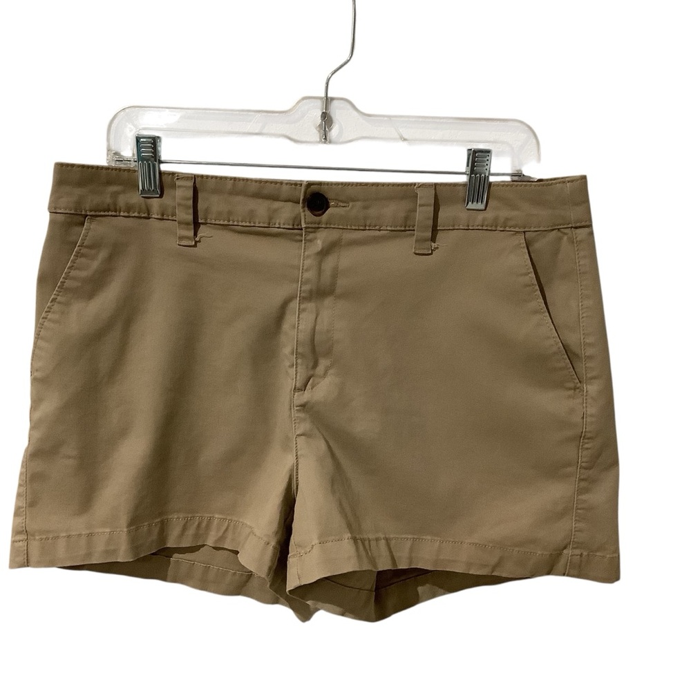 a new day Bundle of 2 Women's Tan and Gray Cargo Shorts WORN ONCE - Picture 7 of 16